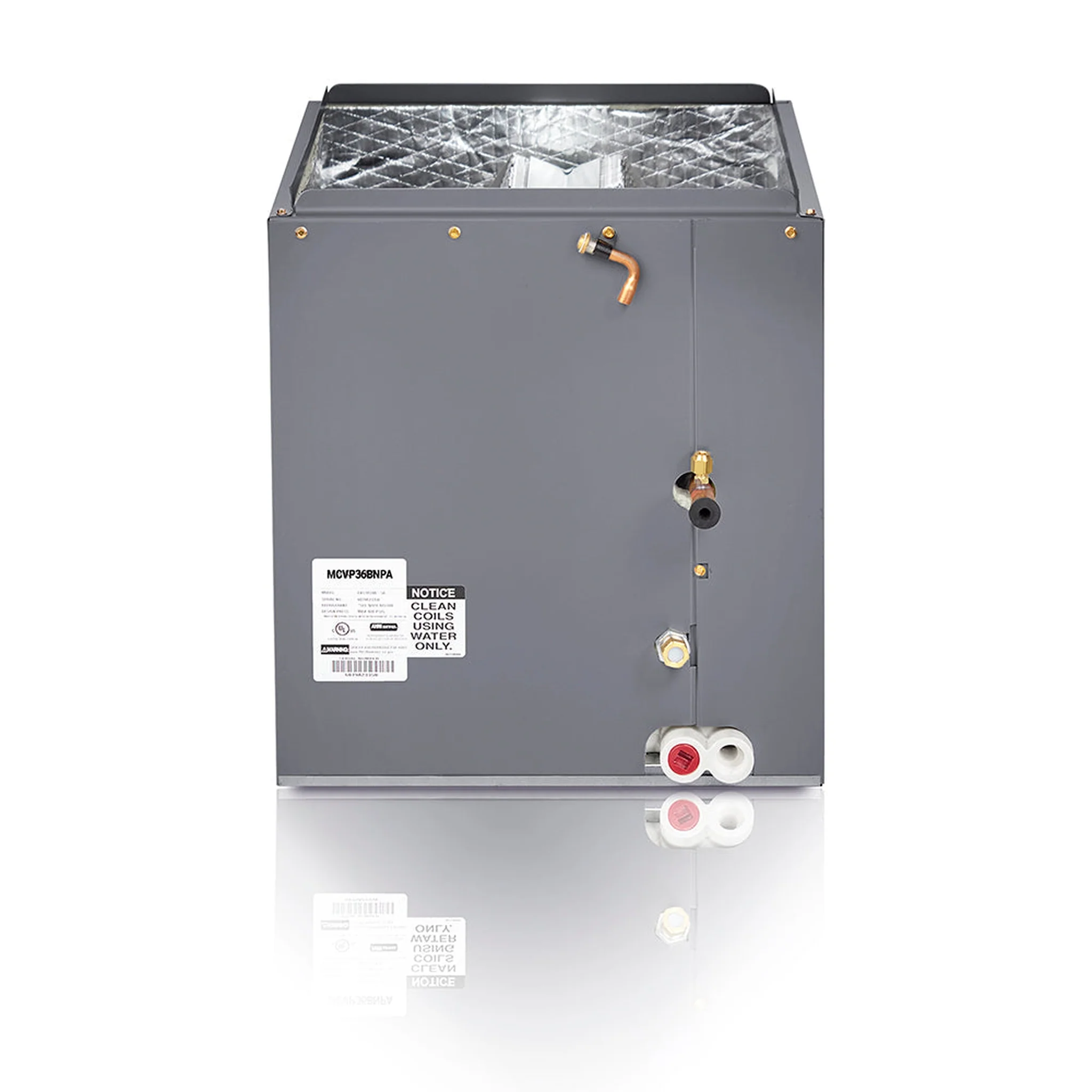 MRCOOL 17.5 Inch 4 Ton R410A Upflow Cased Evaporator Coil, MCVP48BNPA - Image 9