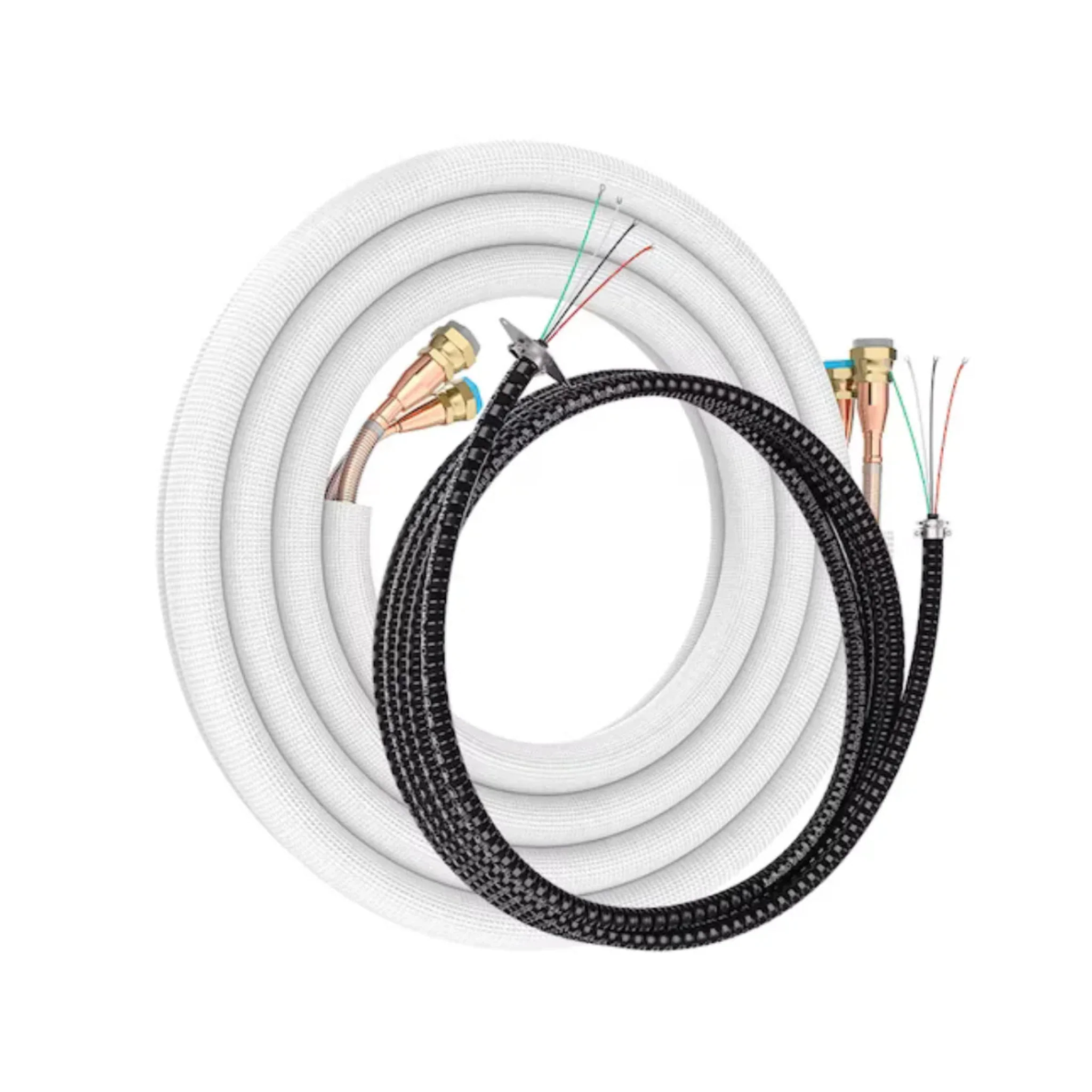 MRCOOL 25ft 3/8 x 5/8 Pre-Charged Lineset w/ Communication Cable for DIY 24K & 36K Indoor, DIY25-3858C