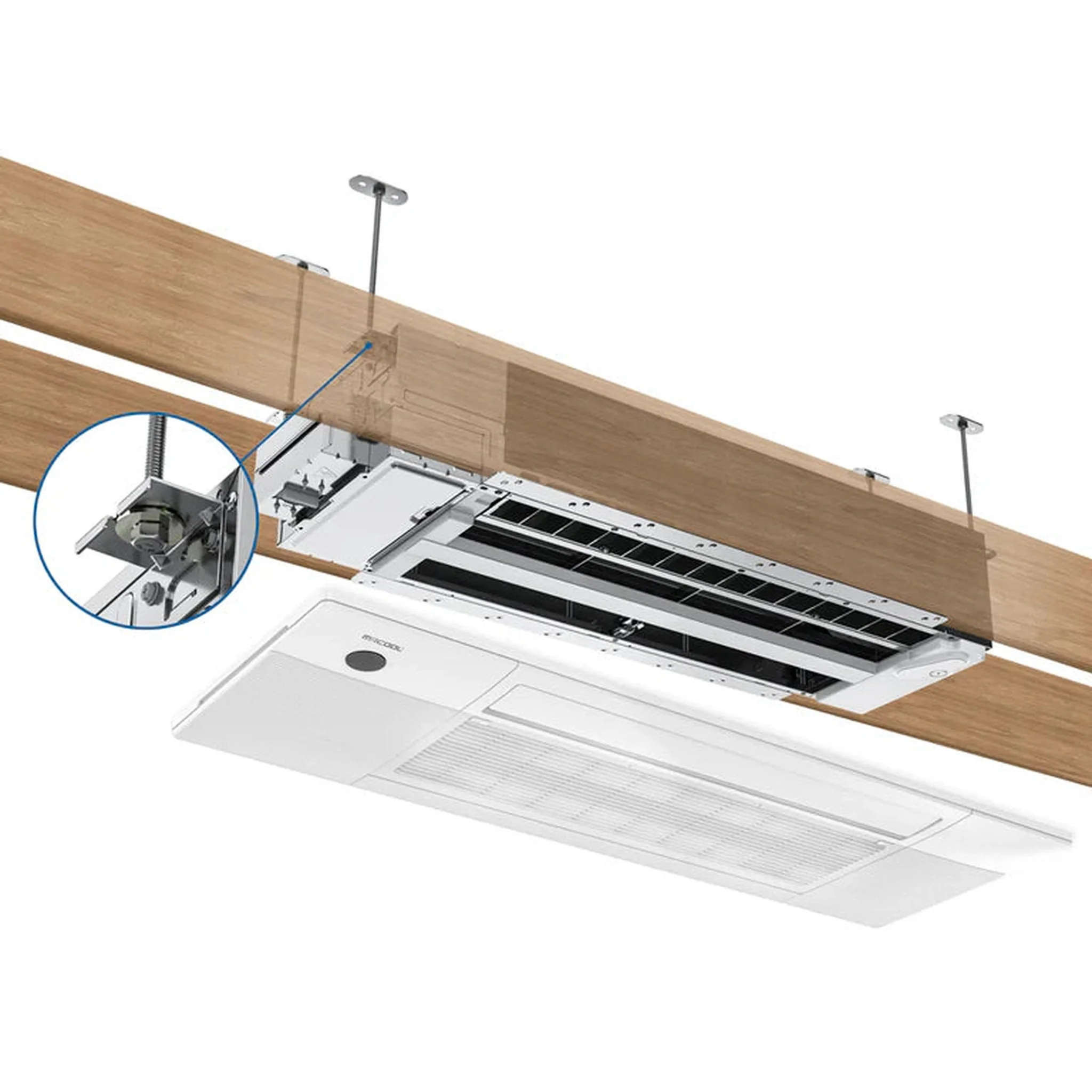 MRCOOL DIY 5th Gen 6-Zone 60,000 BTU Ceiling Cassette Ductless Mini Split Air Conditioner & Heat Pump (6K+9K+9K+9K+9K+18K), DIY6-BC-55HP060909090918 - Image 12