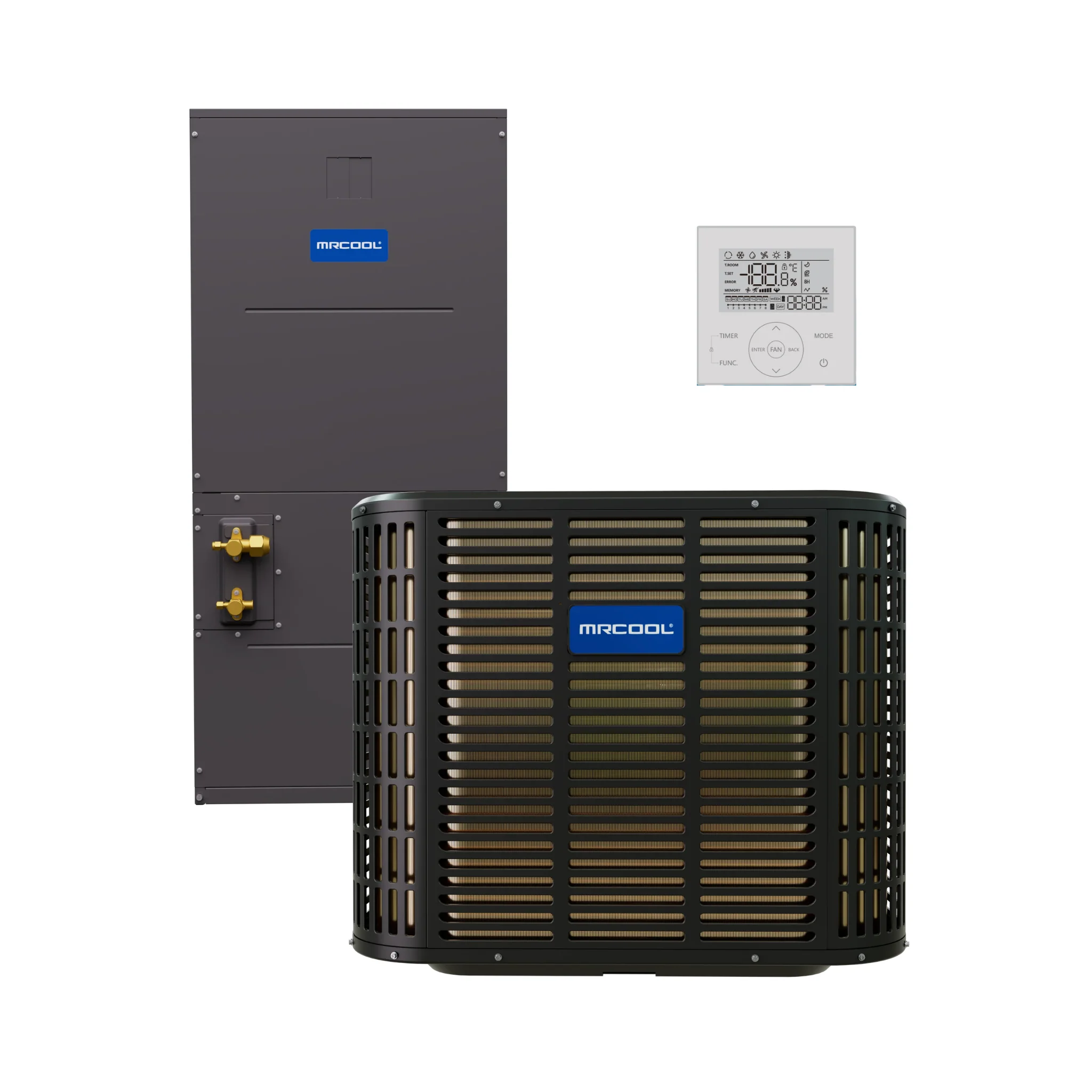 MRCOOL TrueInverter Signature Series 2 Ton Central Heat Pump Split System, MCSHV8M2421BA